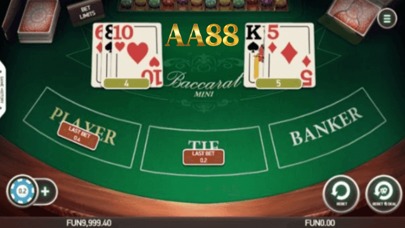 Baccarat game online