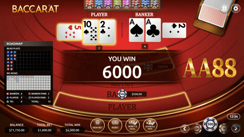 Baccarat game là một trò chơi bài nổi tiếng