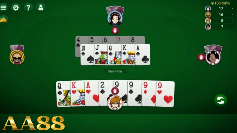 Game đánh bài tiến lên