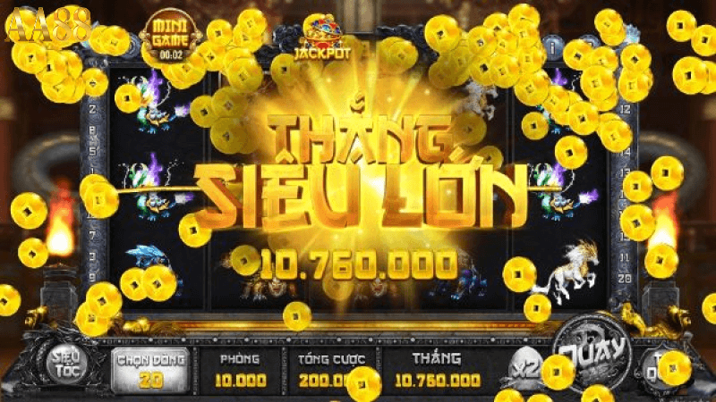 Các loại hình game nổ hũ quốc tế tại aa88