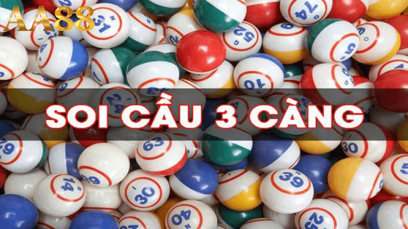 Soi cầu 3 càng đặc biệt tại aa88